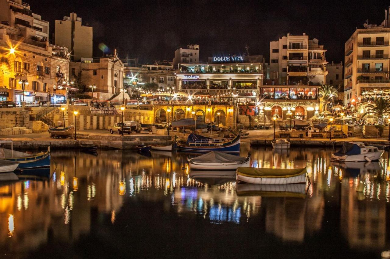 Splendid Seaside Retreat On Spinola Bay Apartment Saint Julian's Екстериор снимка